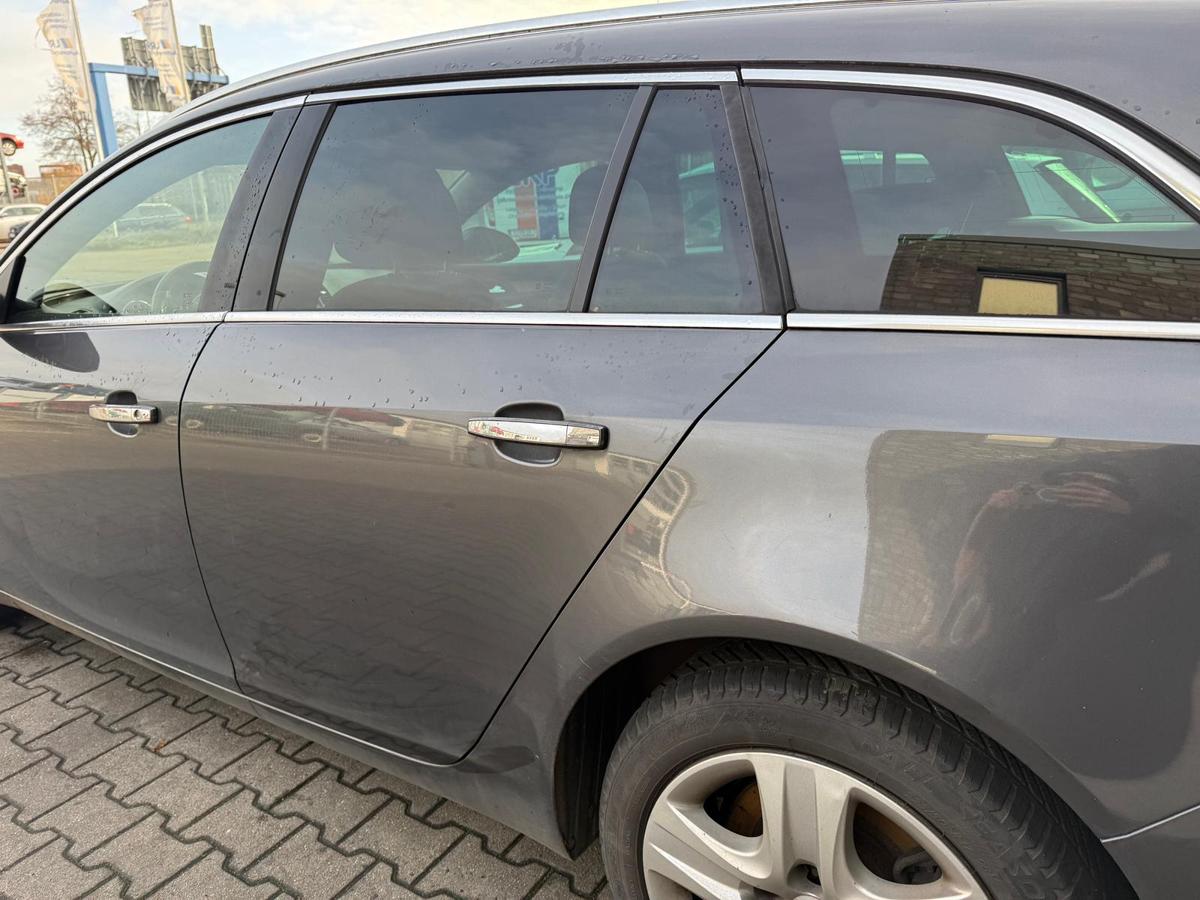 Opel Insignia A original Tür hinten links Z177 Karbongrau Kombi BJ11